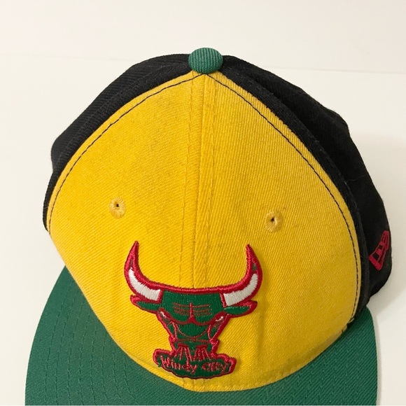 New Era 59Fifty 7 1/2 Chicago Bulls Hardwood Classic Hat Cap - Picture 4 of 16